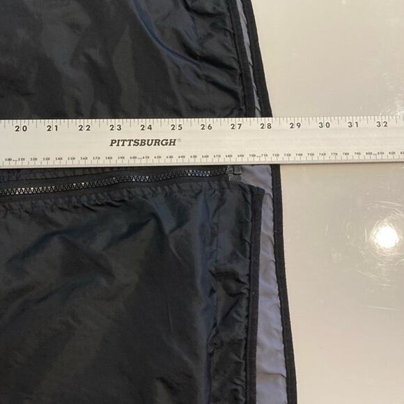 LE SHARK Vest Jacket L Reversible 2-IN-1 Windbreaker Waterproof Logo Black Grey - Picture 12 of 12